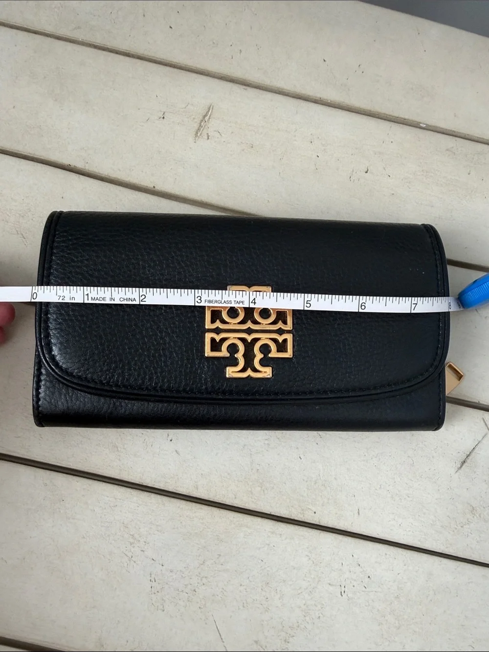 Tory Burch classic pebbled